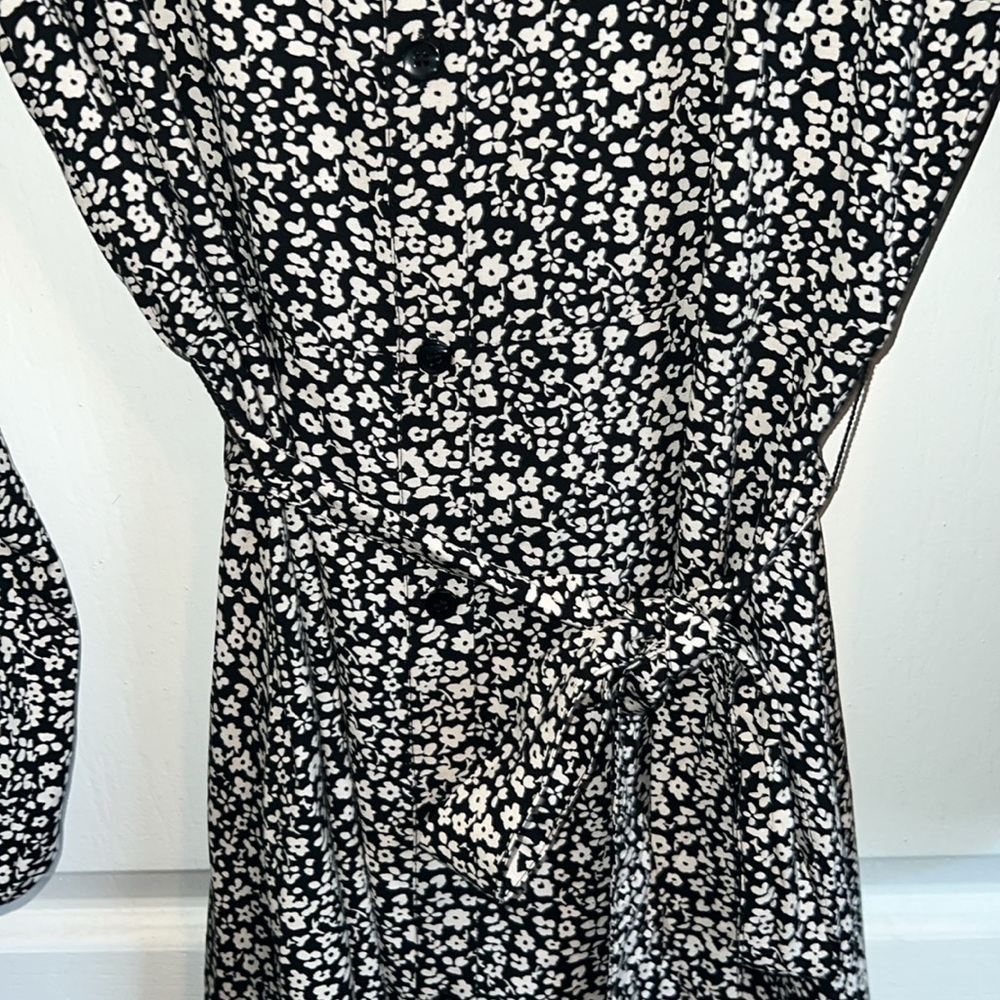 NWT H&M beautiful fall knee length dress - size small - Picture 4 of 10